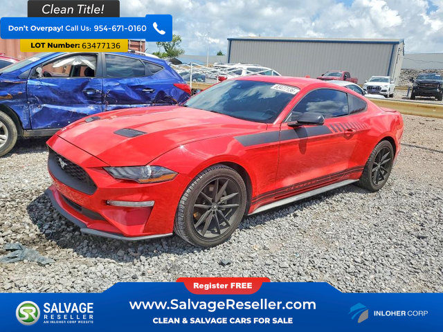 Used 2021 Ford Mustang Coupe w/ Equipment Group 101A RWD image 1