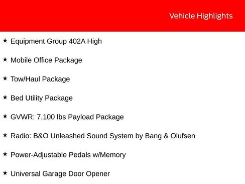 New 2025 Ford F150 Tremor w/ Equipment Group 402A High image 3