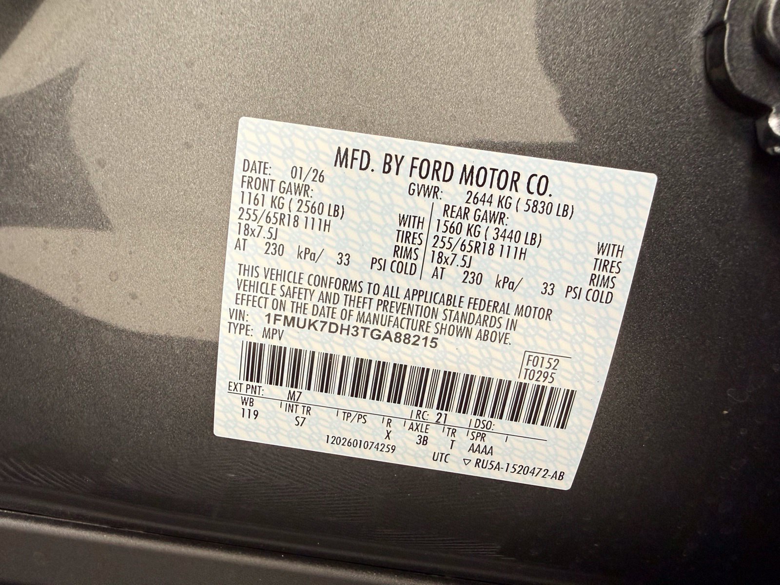 New 2026 Ford Explorer Active w/ Active Comfort Package RWD image 13