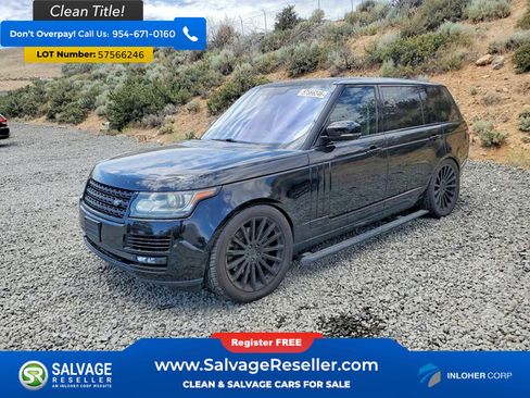 Used 2014 Land Rover Range Rover Long Wheelbase Supercharged AWD/4WD image 1
