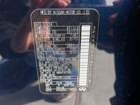 Used 2024 INFINITI QX50 Luxe image 32