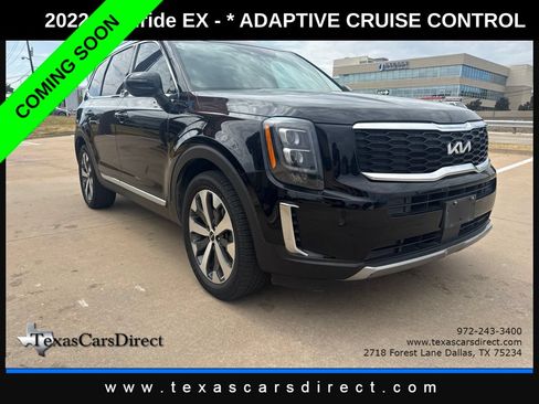 Used 2022 Kia Telluride EX w/ EX Premium Package FWD image 3