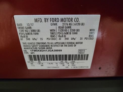 Used 2018 Ford Explorer XLT image 33