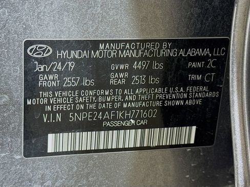 Used 2019 Hyundai Sonata SE FWD image 38