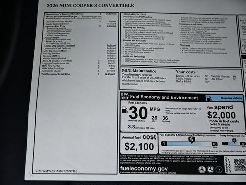 New 2026 MINI Cooper S image 39