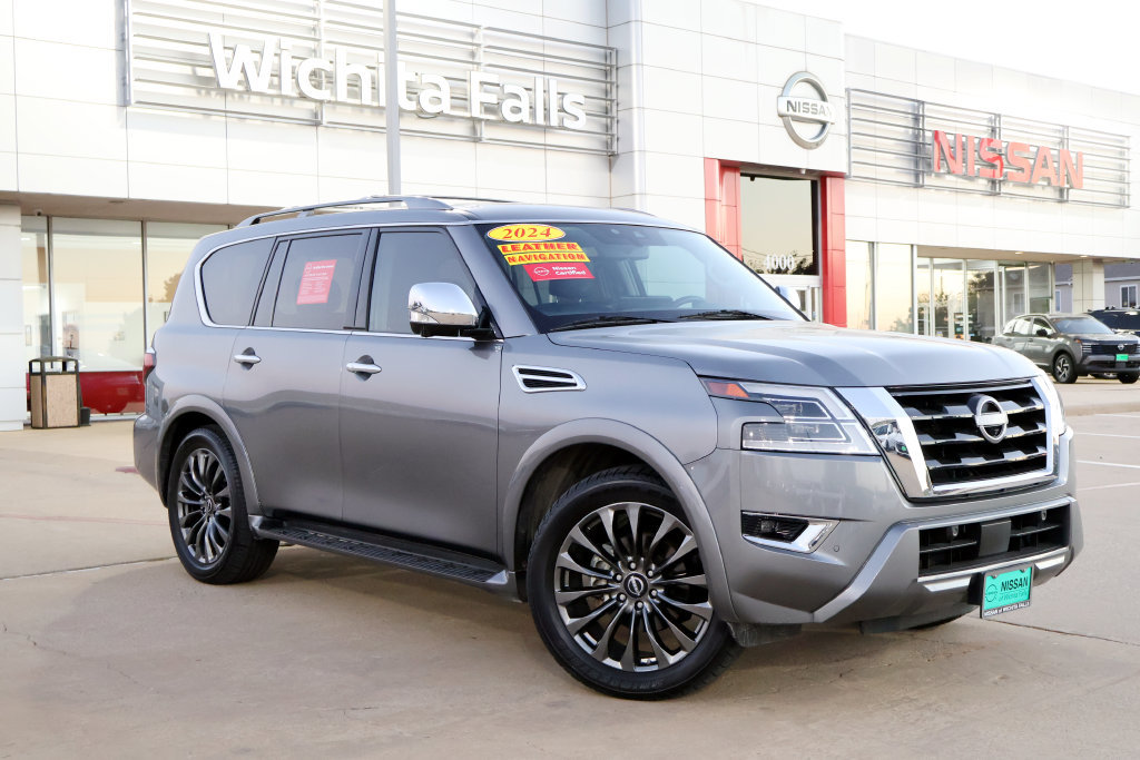 Certified 2024 Nissan Armada Platinum w/ Cargo Package RWD image 1