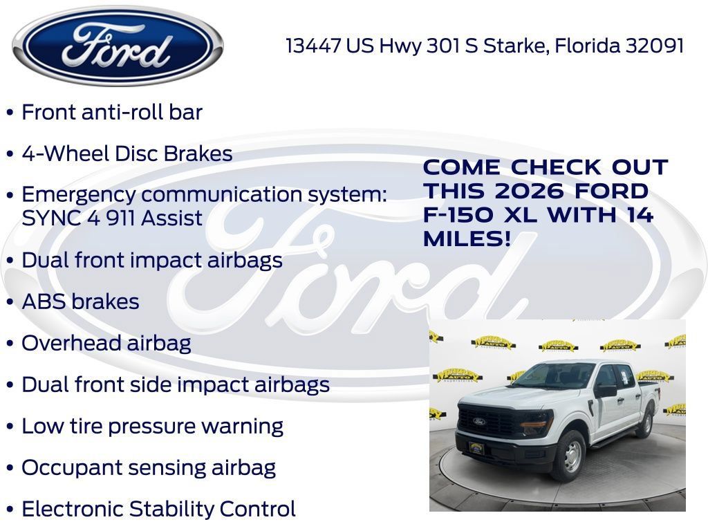 New 2026 Ford F150 XL AWD/4WD image 25