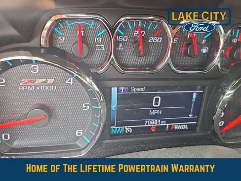 Used 2018 Chevrolet Silverado 1500 LTZ Z71 w/ LTZ Plus Package AWD/4WD image 9