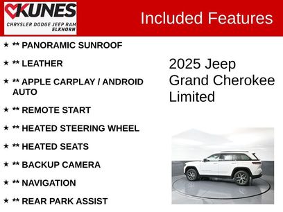 New 2025 Jeep Grand Cherokee Limited w/ Trailer Tow Package
