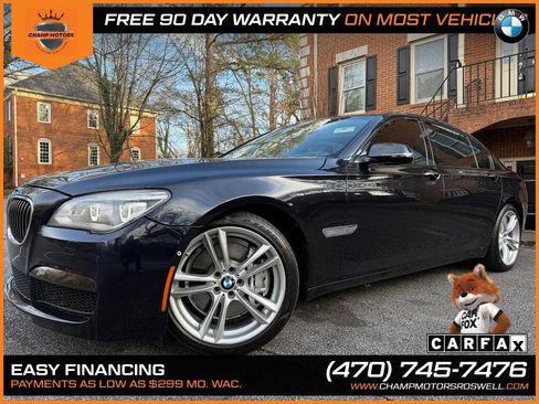 Used 2015 BMW 750Li w/ M Sport Edition image 1