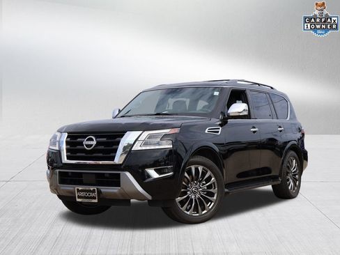 Used 2024 Nissan Armada Platinum w/ Captain's Chairs Package AWD/4WD image 1