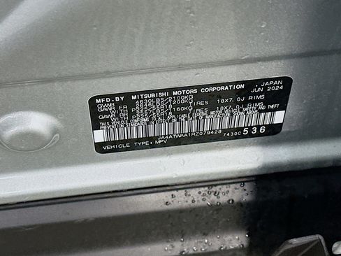 Used 2024 Mitsubishi Eclipse Cross SE AWD/4WD image 12