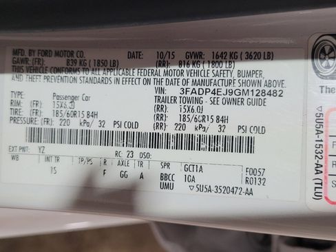 Used 2016 Ford Fiesta SE FWD image 33