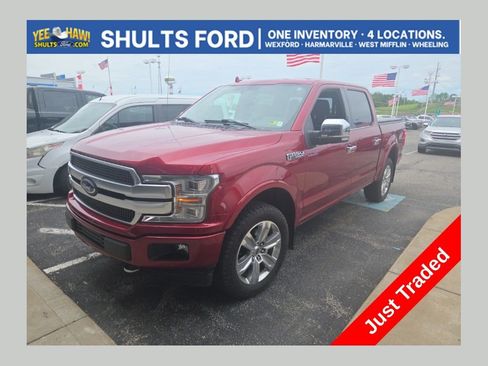 Used 2019 Ford F150 Platinum w/ Trailer Tow Package AWD/4WD image 1