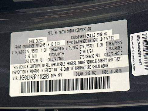 Used 2024 MAZDA CX-90 Plug-In Hybrid w/ Premium Plus AWD/4WD image 12