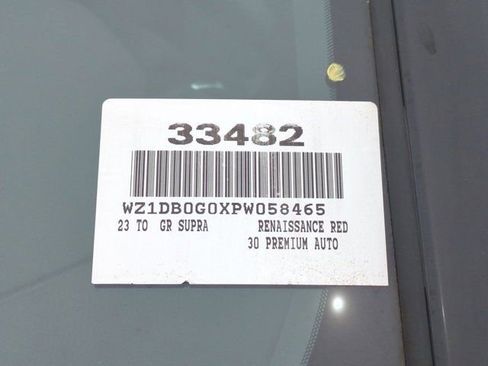 Used 2023 Toyota Supra Premium RWD image 16