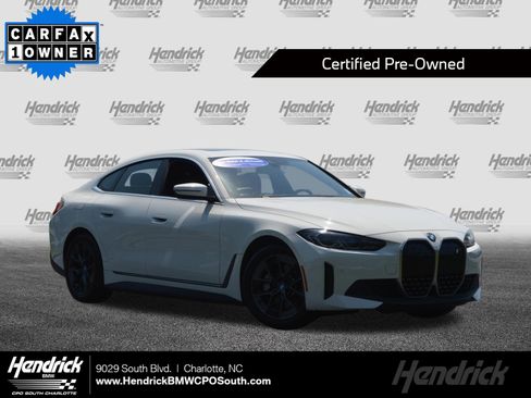 Certified 2023 BMW i4 eDrive40 w/ Premium Package RWD image 1