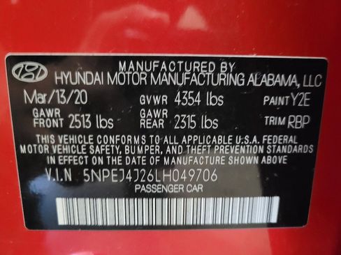 Used 2020 Hyundai Sonata SEL Plus w/ Tech Package FWD image 33