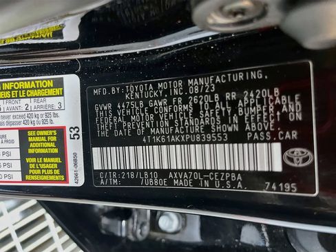 Used 2023 Toyota Camry XSE FWD image 32