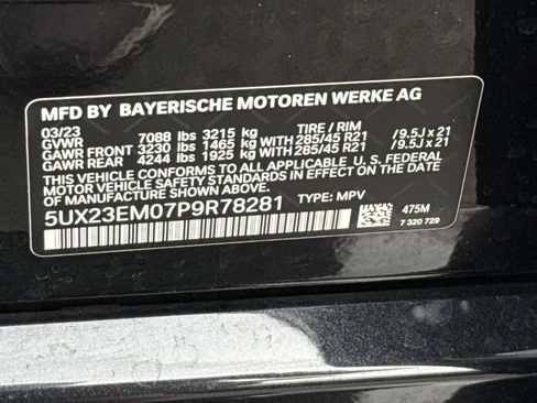 Used 2023 BMW X7 xDrive40i w/ Executive Package AWD/4WD image 26