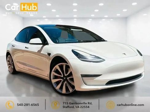 Used 2018 Tesla Model 3 Performance AWD/4WD image 1