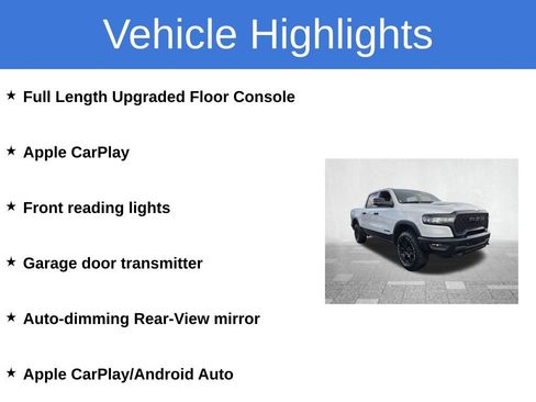 Used 2025 RAM 1500 Rebel w/ Rebel Level 1 Equipment Group AWD/4WD image 5