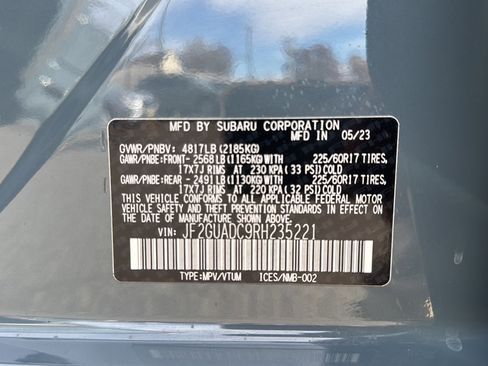 Certified 2024 Subaru Crosstrek 2.0i Premium image 46