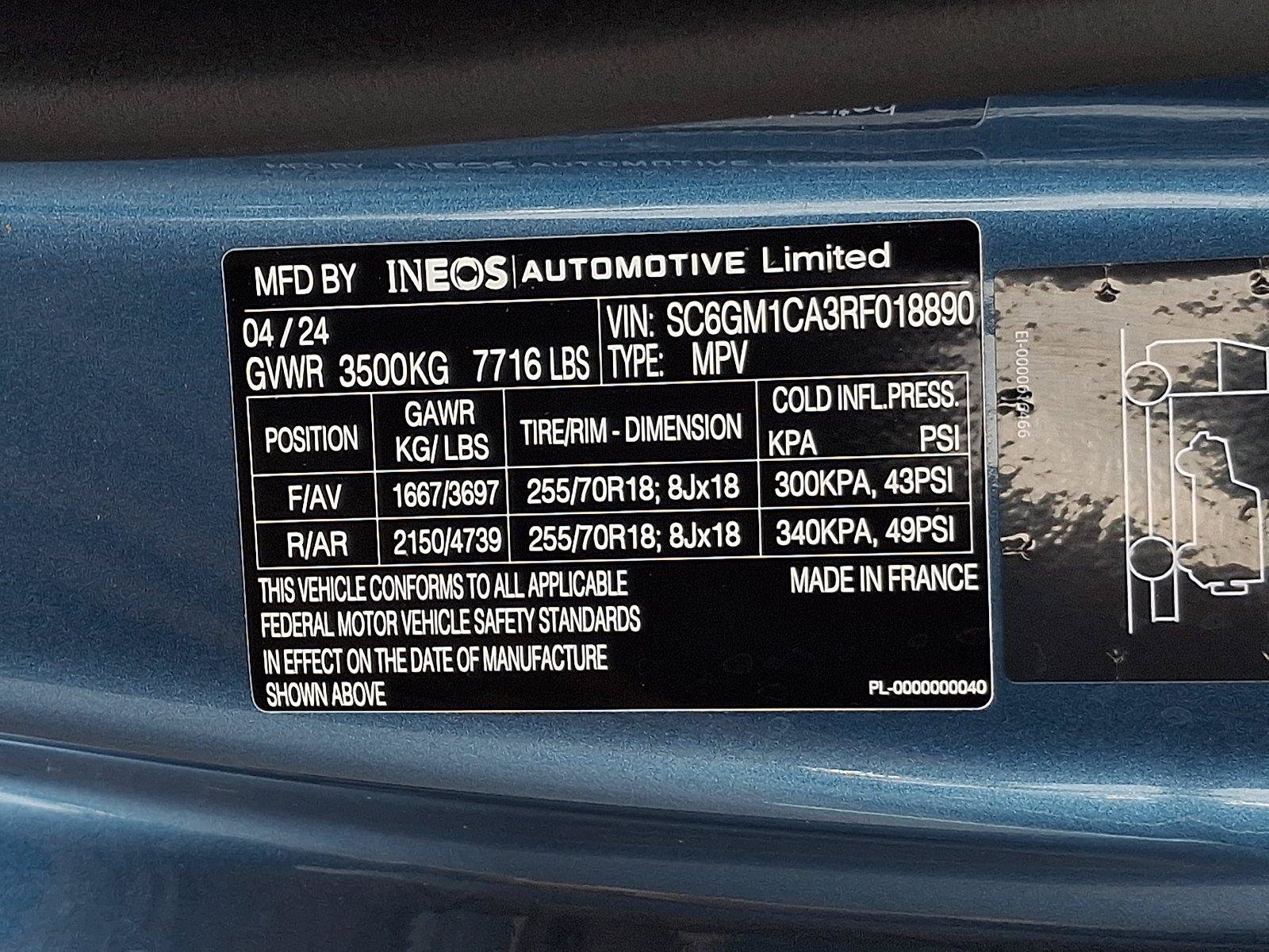 Used 2024 INEOS Grenadier Station Wagon AWD/4WD image 30