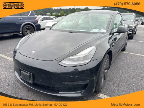 Used 2021 Tesla Model 3 Long Range AWD/4WD image 1