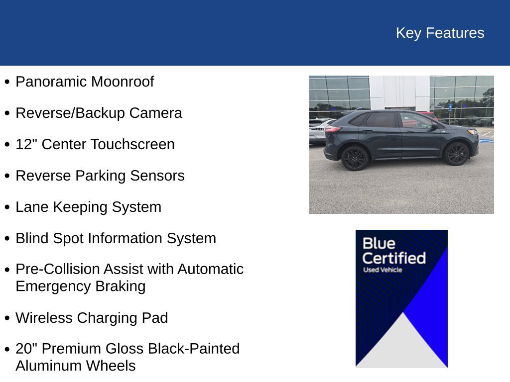 Used 2022 Ford Edge ST-Line AWD/4WD image 12