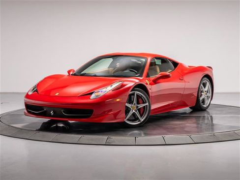 Used 2012 Ferrari 458 Italia Coupe RWD image 1