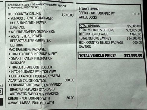 Used 2023 Chevrolet Tahoe High Country image 48