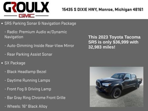 Used 2023 Toyota Tacoma SR5 AWD/4WD image 8