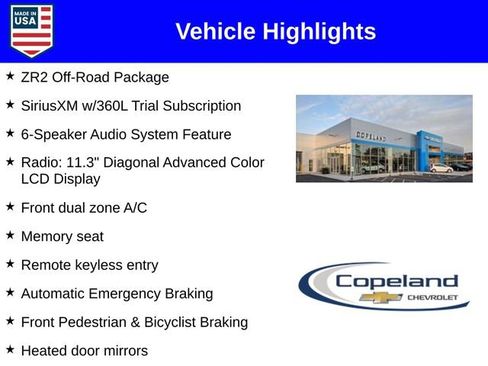 New 2026 Chevrolet Colorado ZR2 w/ Technology Package image 2