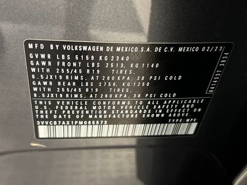 Certified 2023 Volkswagen Tiguan SE R-Line FWD image 25