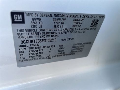 Used 2015 Chevrolet Silverado 1500 High Country w/ High Country Premium Package image 26