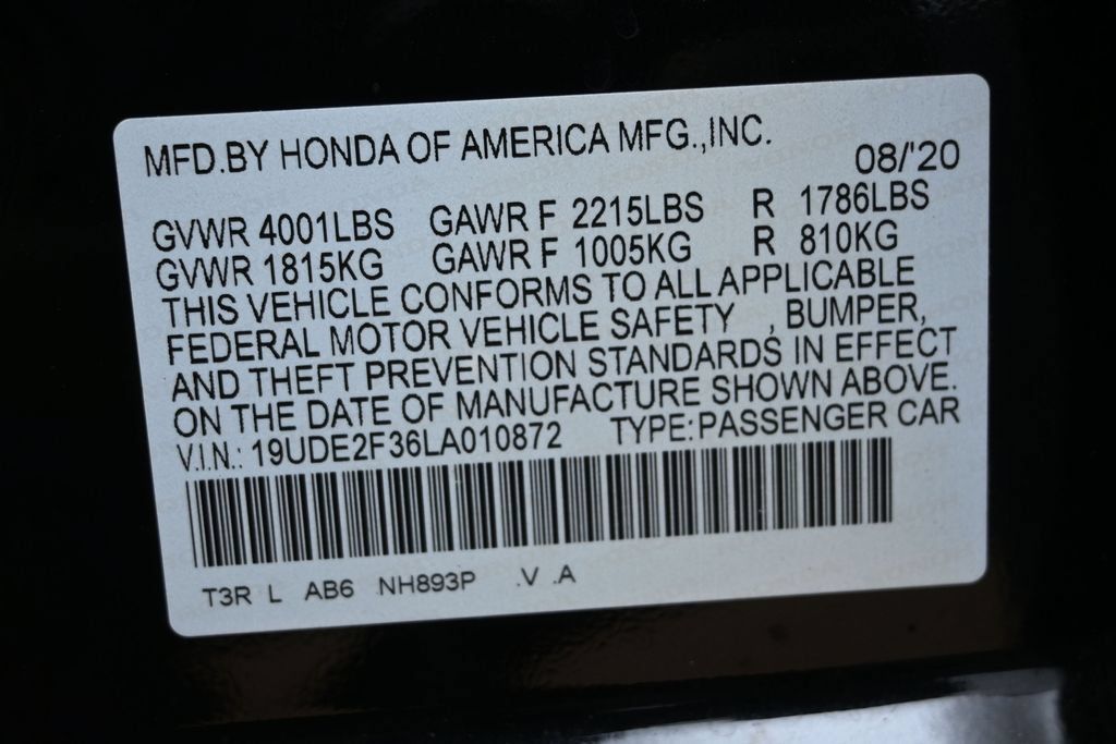 Used 2020 Acura ILX FWD image 33