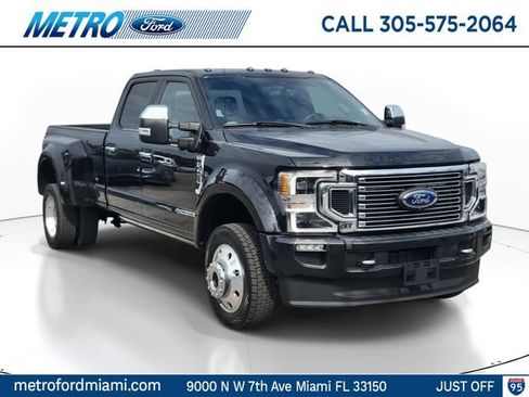 Used 2021 Ford F450 Platinum w/ FX4 Off-Road Package image 1