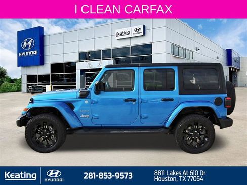 Used 2021 Jeep Wrangler Unlimited Sahara w/ Cold Weather Group image 4
