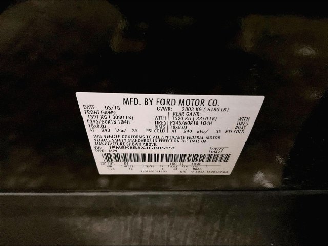 Used 2018 Ford Explorer 4WD image 35