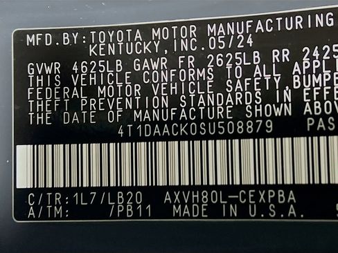 Certified 2025 Toyota Camry XSE FWD image 29