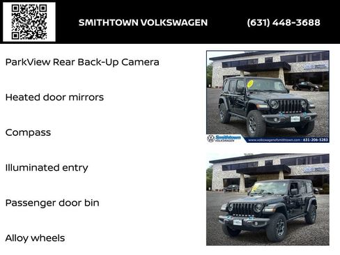 Used 2023 Jeep Wrangler Unlimited Rubicon 4xe w/ Cold Weather Group AWD/4WD image 8