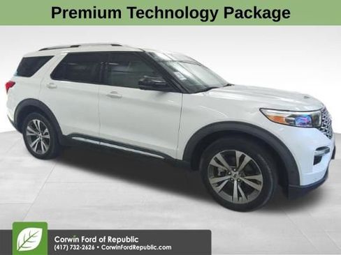 Used 2020 Ford Explorer Platinum w/ Premium Technology Package AWD/4WD image 3