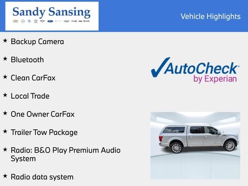 Used 2018 Ford F150 Limited w/ Trailer Tow Package AWD/4WD image 7