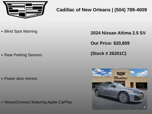 Used 2024 Nissan Altima 2.5 SV FWD image 8