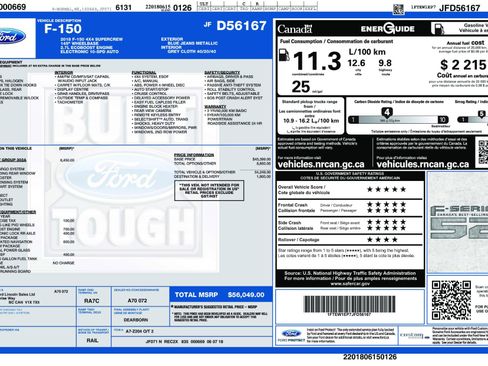 Used 2018 Ford F150 XLT w/ Equipment Group 302A Luxury image 11