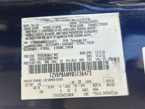 Used 2011 Ford Mustang Coupe w/ 101A Rapid Spec Order Code RWD image 28
