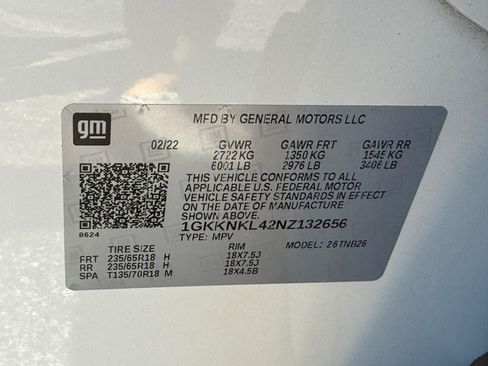Used 2022 GMC Acadia SLE FWD image 24