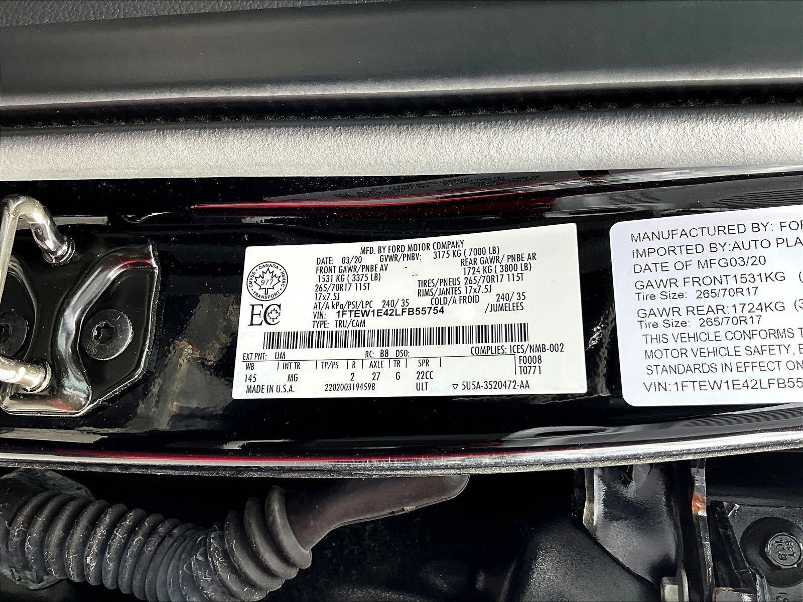 Used 2020 Ford F150 XLT AWD/4WD image 17