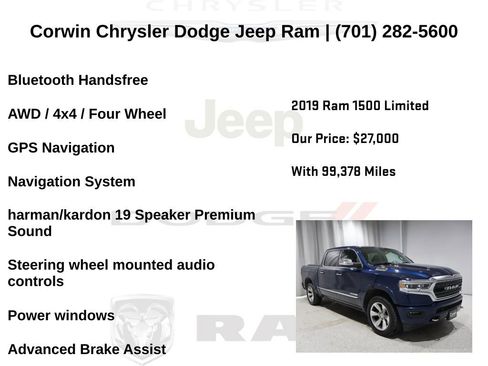 Certified 2019 RAM 1500 Limited image 20